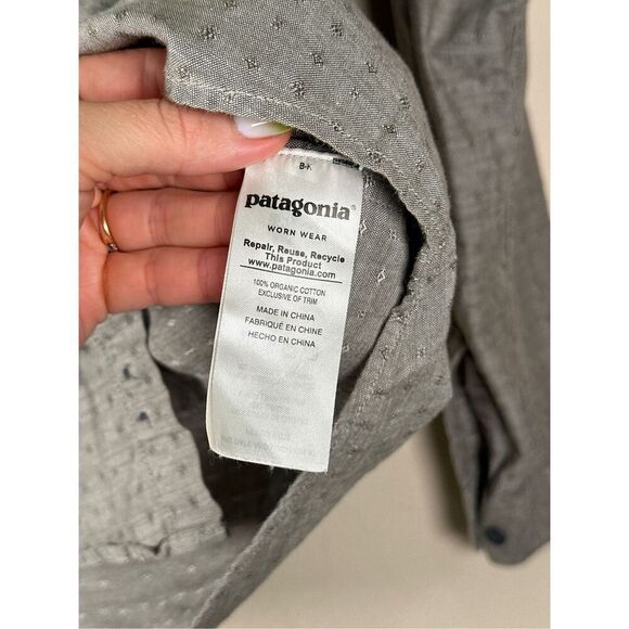 Patagonia Organic Cotton Button Down Long Sleeve sz Small - Picture 4 of 7